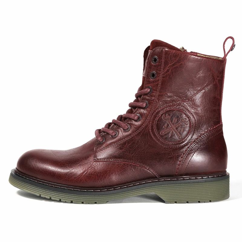 John Doe｜シックスティ XTM ブーツ ウーマン｜ブーツタイプ｜ボルドー