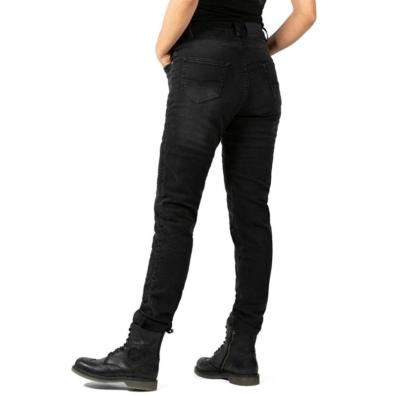 John Doe｜ベティバイカー XTM ジーンズ ウーマン｜デニム｜ブラック