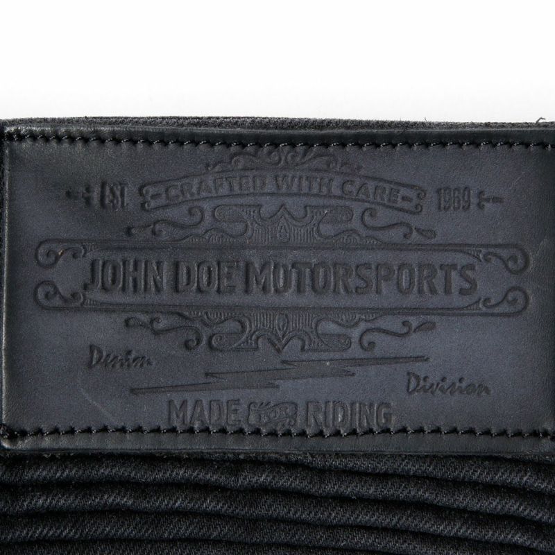 John Doe｜ベティバイカー XTM ジーンズ ウーマン｜デニム｜ブラック