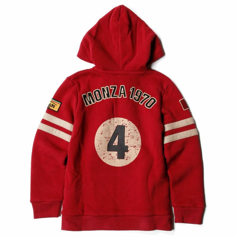 Warson Motors｜レガツォーニ フーディ キッズ｜レッド