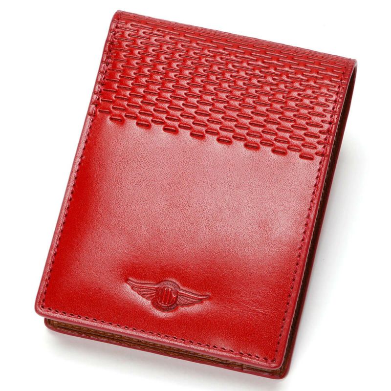 neuinteresse｜ランゲ 二つ折り財布｜レッド