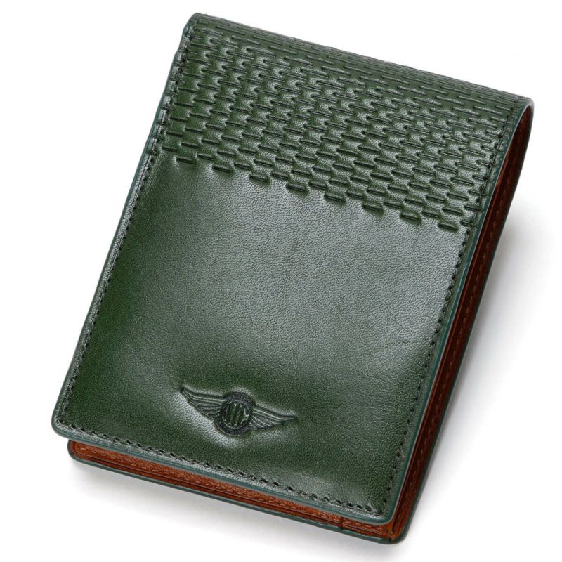 neuinteresse｜ランゲ 二つ折り財布｜グリーン