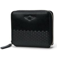 neuinteresse｜ランゲ ジップ財布｜ブラック