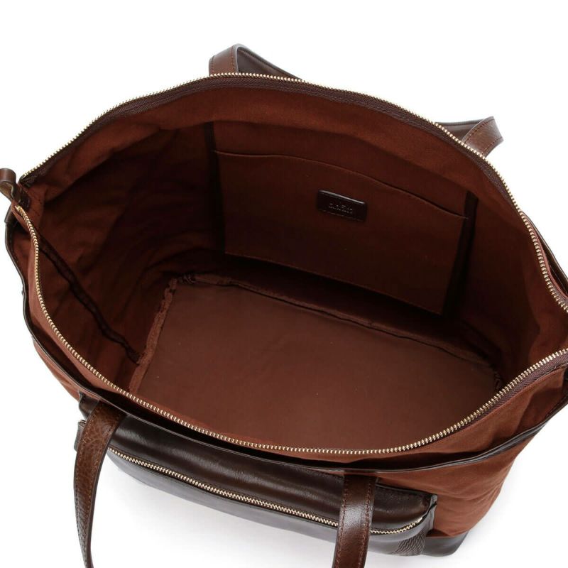 neuinteresse｜ツァイト トートバッグ｜チョコ