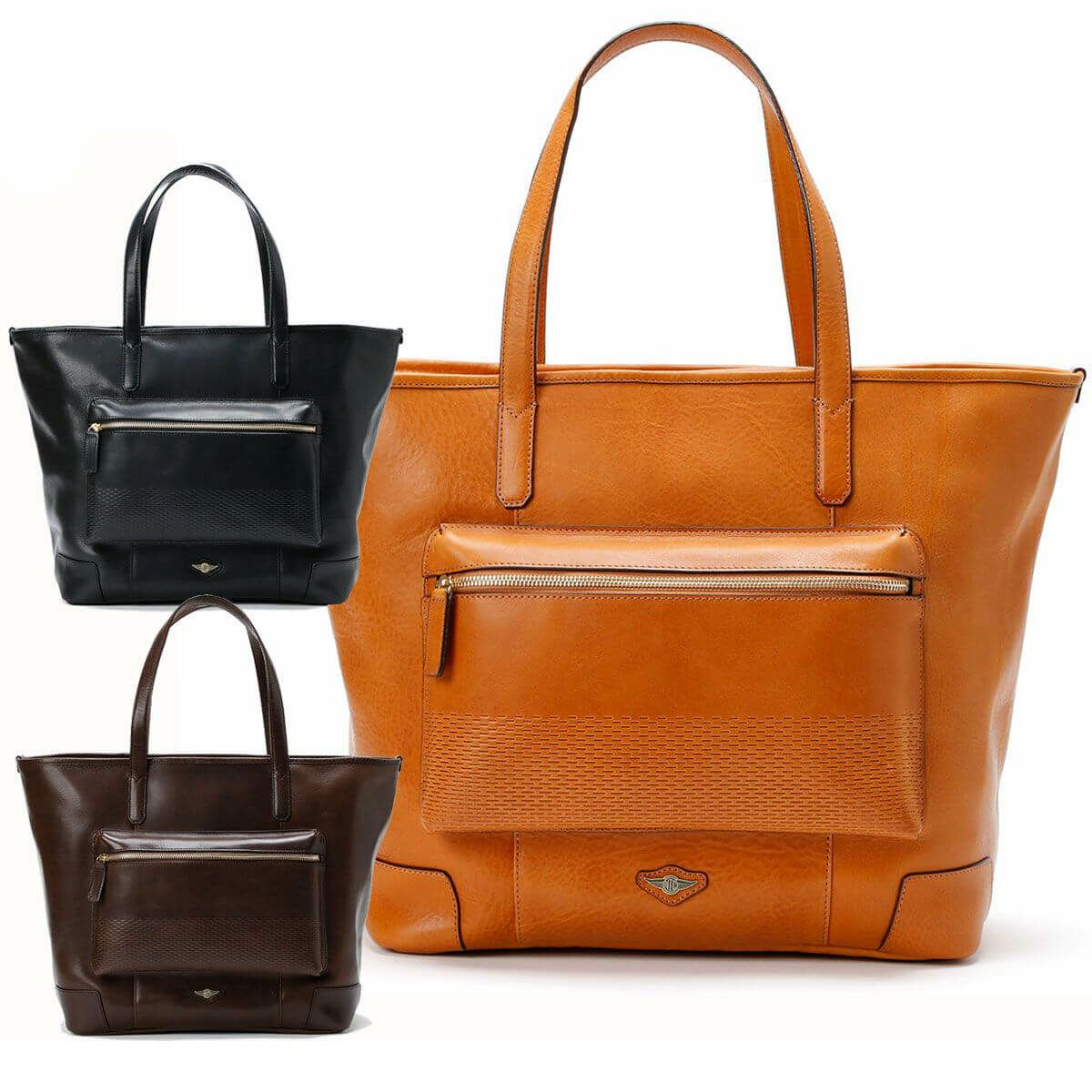 neuinteresse｜ツァイト レザー トートバッグ｜