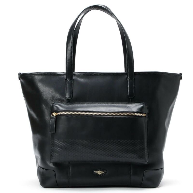 neuinteresse｜ツァイト レザー トートバッグ｜ブラック