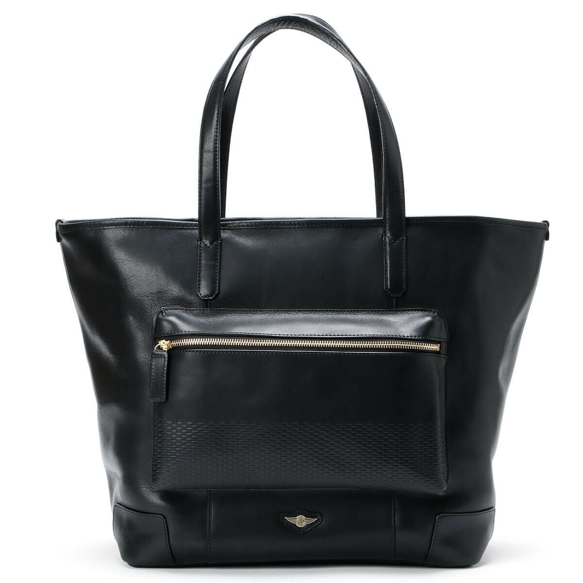 neuinteresse｜ツァイト レザー トートバッグ｜ブラック