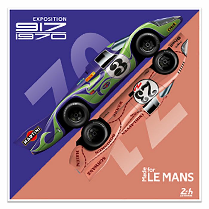 Le Mans 24h｜【ル・マン24時間レース・オフィシャルライセンス商品】917 Made for Le Mans コースター｜その他雑貨
