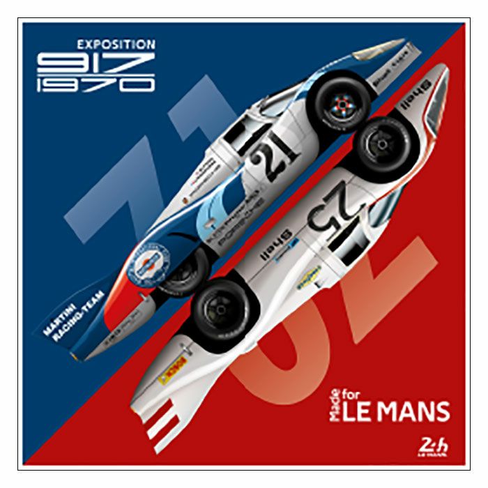 Le Mans 24h｜【ル・マン24時間レース・オフィシャルライセンス商品】917 Made for Le Mans コースター｜その他雑貨