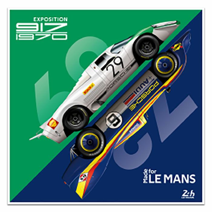 Le Mans 24h｜【ル・マン24時間レース・オフィシャルライセンス商品】917 Made for Le Mans コースター｜その他雑貨