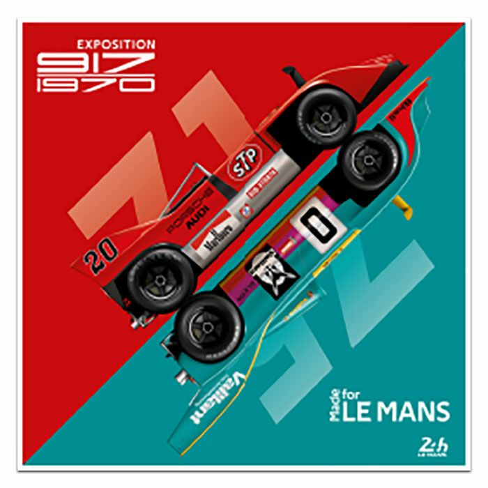 Le Mans 24h｜【ル・マン24時間レース・オフィシャルライセンス商品】917 Made for Le Mans コースター｜その他雑貨