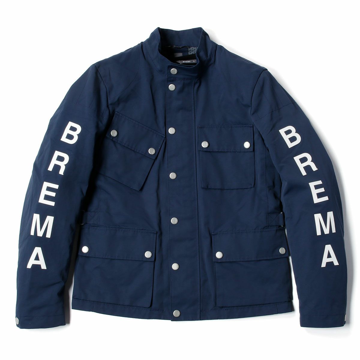 BREMA｜シルバー ベース Jマン｜ファブリック｜ネイビー