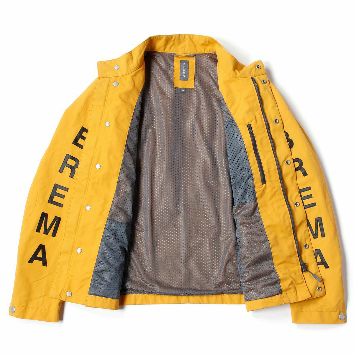 BREMA｜シルバー ベース Jマン｜ファブリック｜イエロー