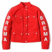 BREMA｜シルバー ベース Jウーマン｜ファブリック｜レッド