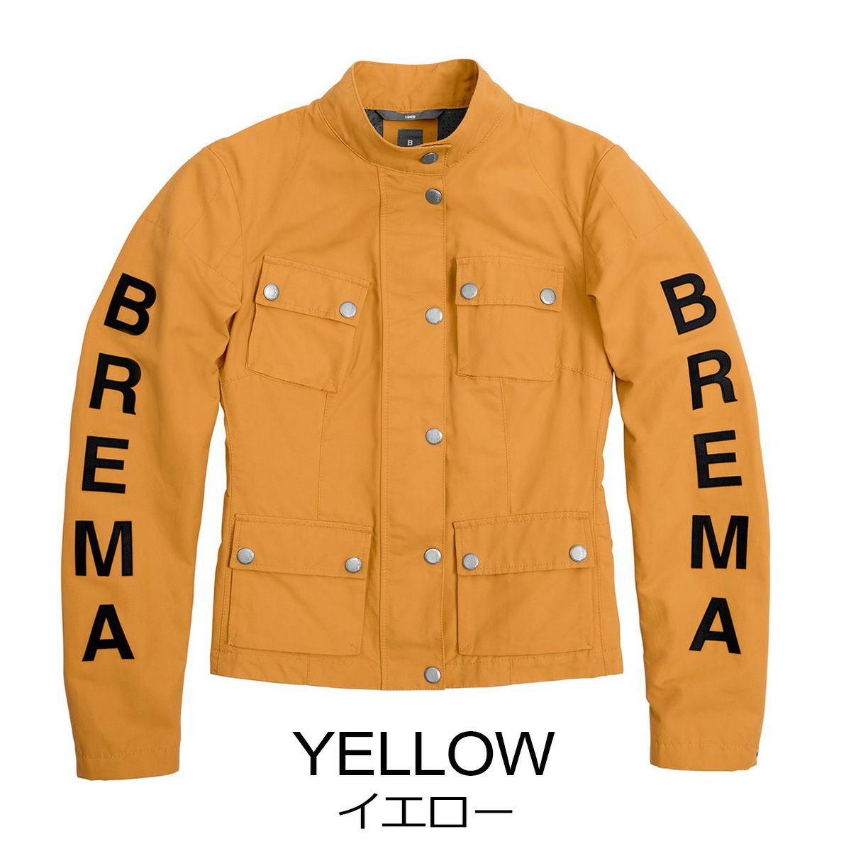 BREMA｜シルバー ベース Jウーマン｜ファブリック｜イエロー