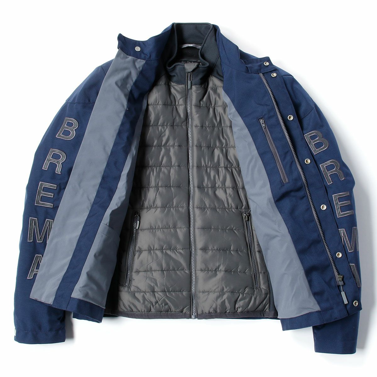 BREMA｜シルバー ベース GT Jマン｜ファブリック｜ネイビー