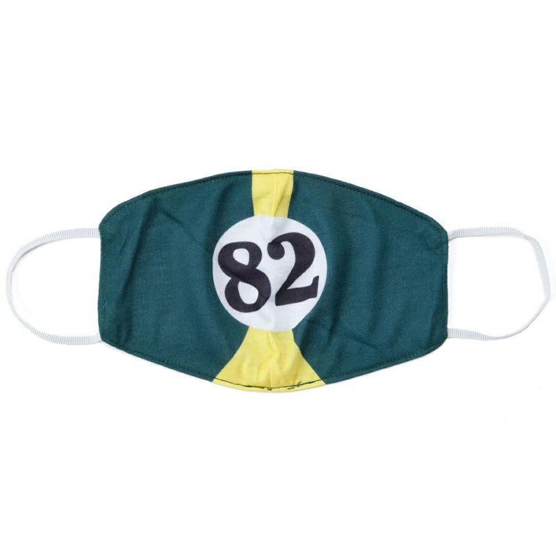 Paddock Legends｜レーシング マスク｜グリーン×イエロー