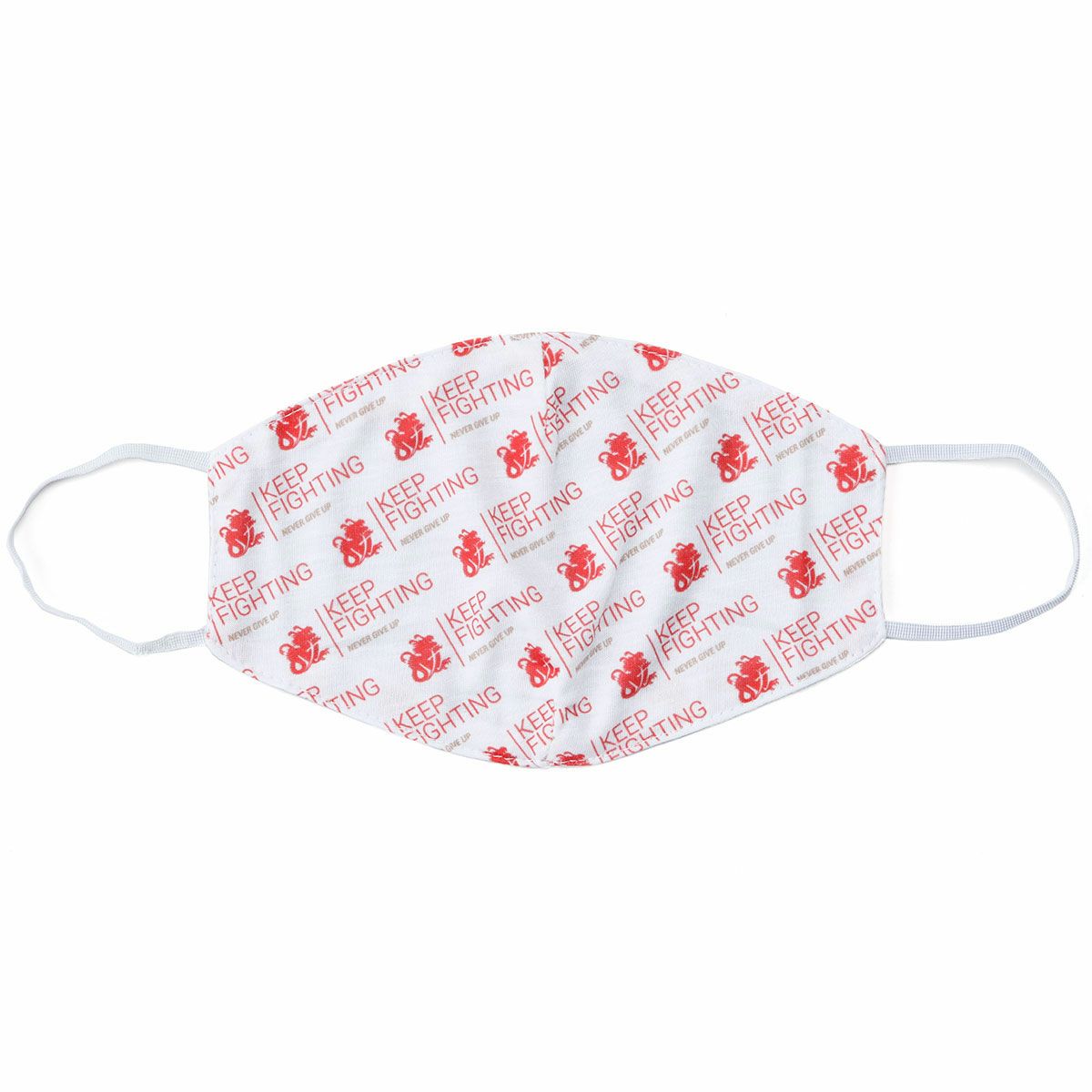 Michael Schumacher｜Keep Fighting フェイスマスク｜ホワイト×レッド