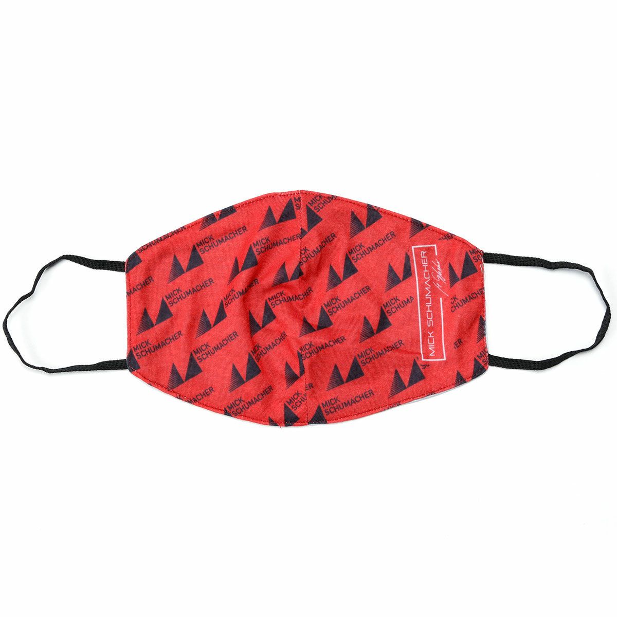 Mick Schumacher｜ミック・シューマッハ フェイスマスク｜レッド