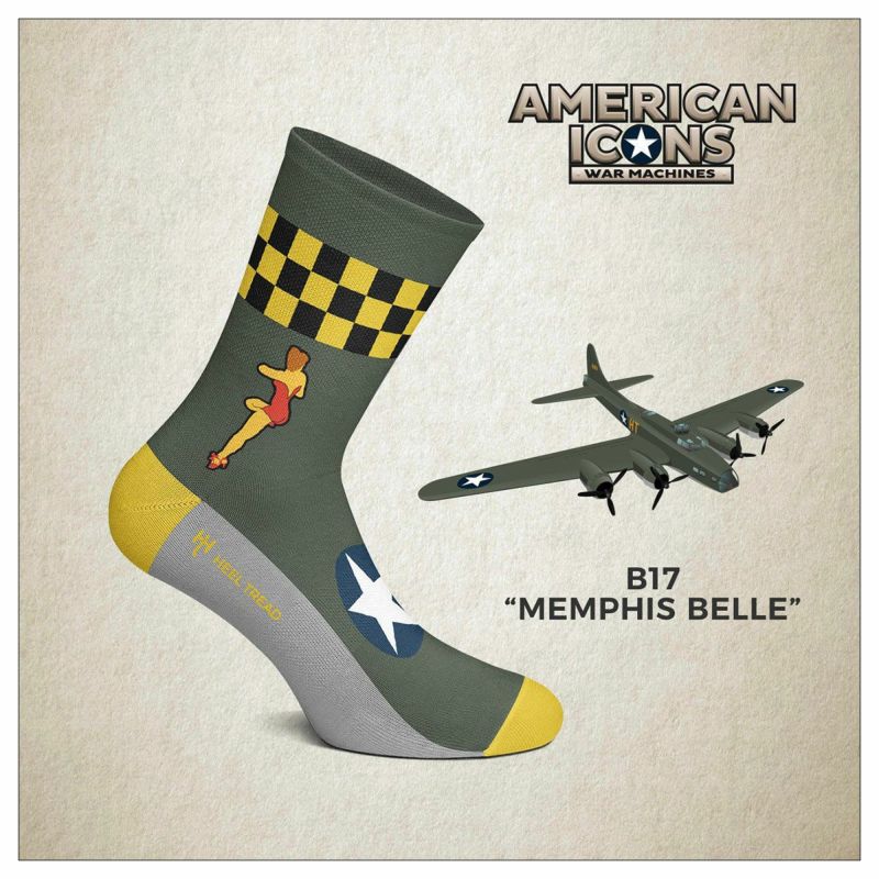 HEEL TREAD｜アメリカン アイコン - ウォーマシーン パック｜ソックス