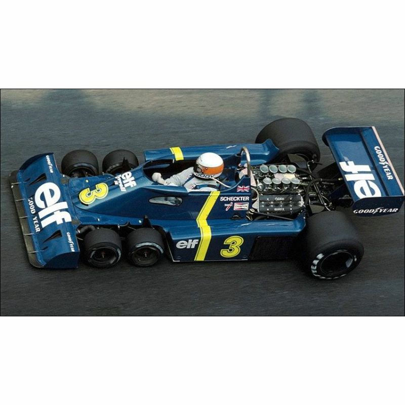 Tyrrell P34 The Joy of Six Wheels コレクターズ エディション ポスター | Motorimoda公式
