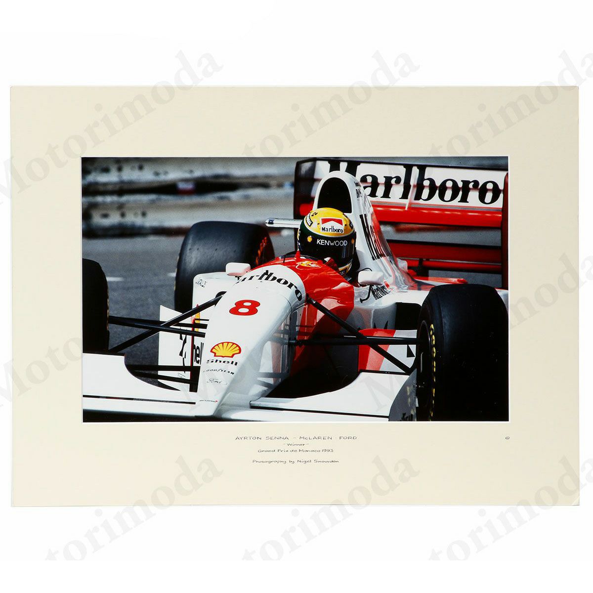 当時もの・コレクション◇1993年 F1 モナコグランプリ ポスター 額装 
