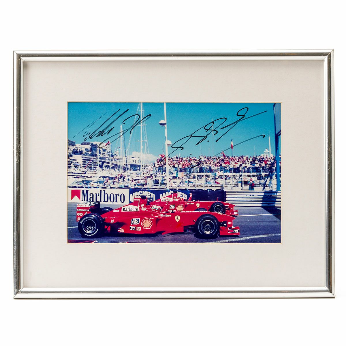 ミハエル・シューマッハ直筆サイン （Ferrari - 実使用グローブ F1  