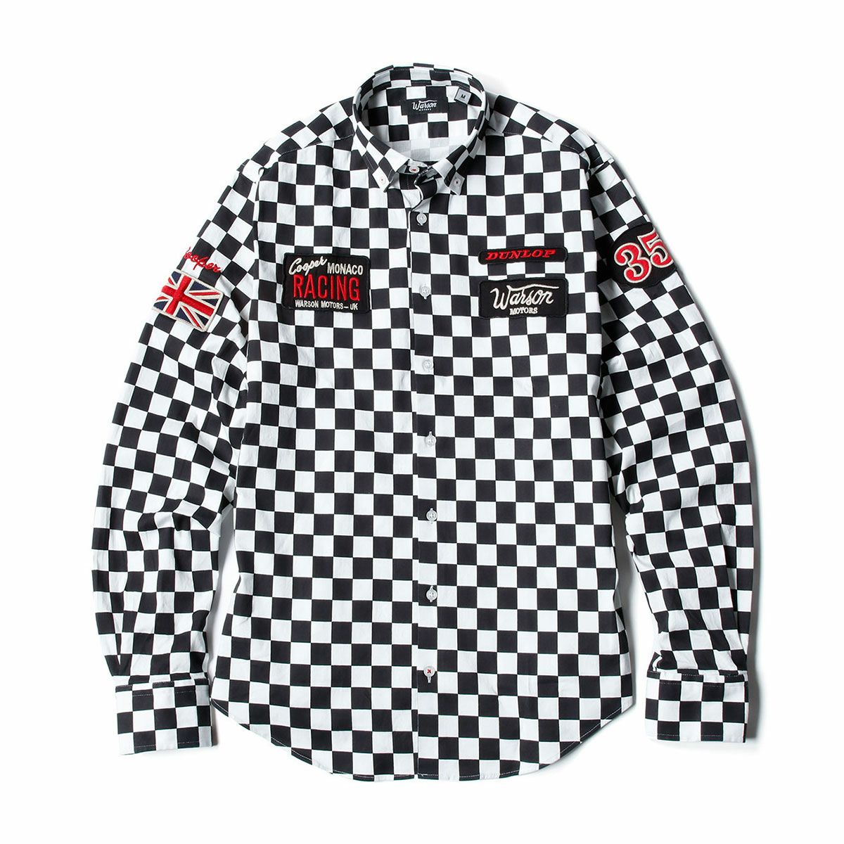 Warson Motors｜クーパーモナコ チェッカード シャツ｜