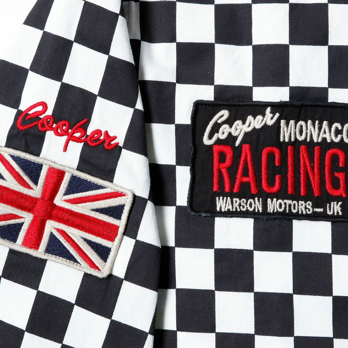 Warson Motors｜クーパーモナコ チェッカード シャツ｜