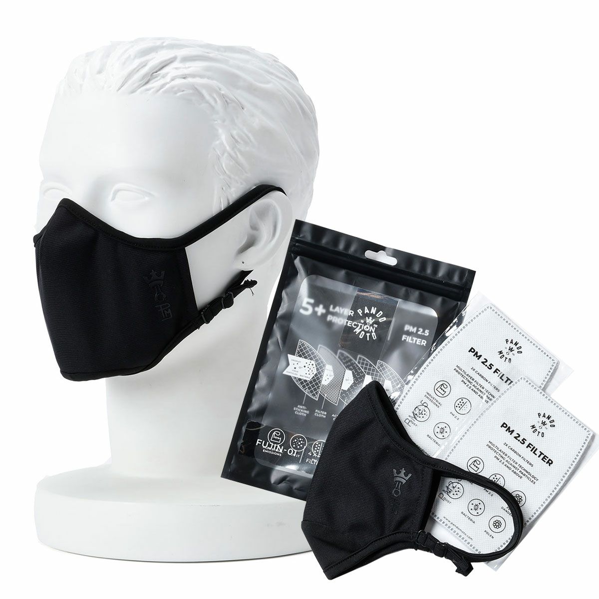 PANDO MOTO｜フウジン 01｜マスク