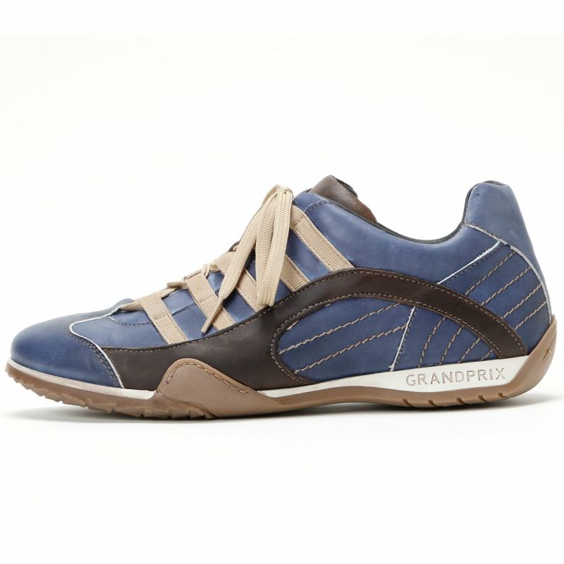 GRANDPRIX ORIGINALS｜GPO スニーカー ラグナセカ｜ブルー×ブラウン