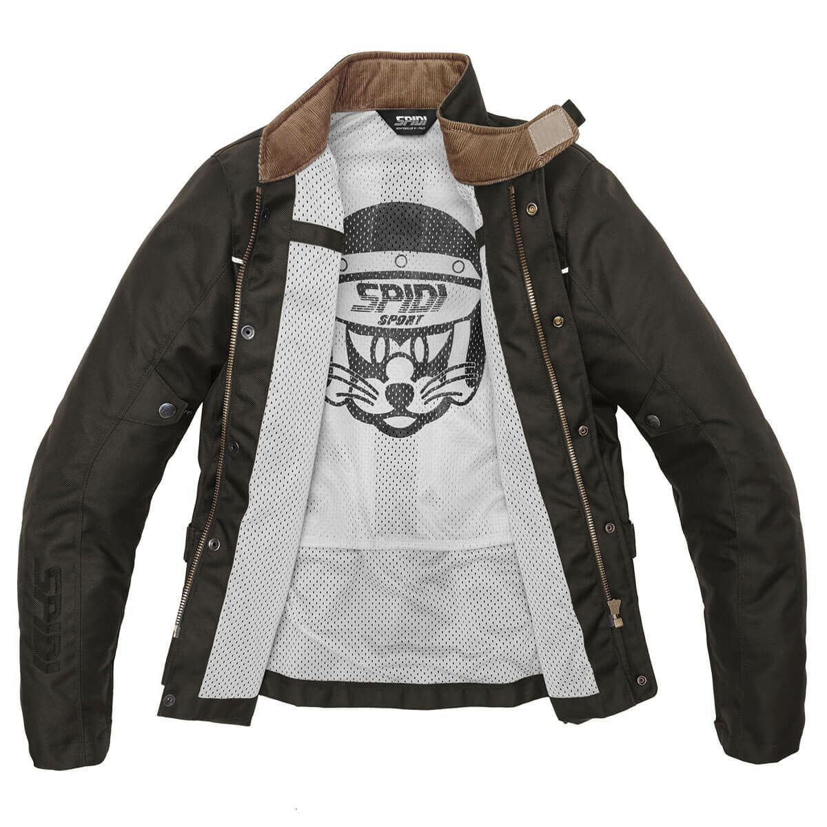 SPIDI｜オリジナル エンデューロ ジャケット｜ファブリック｜コーヒー