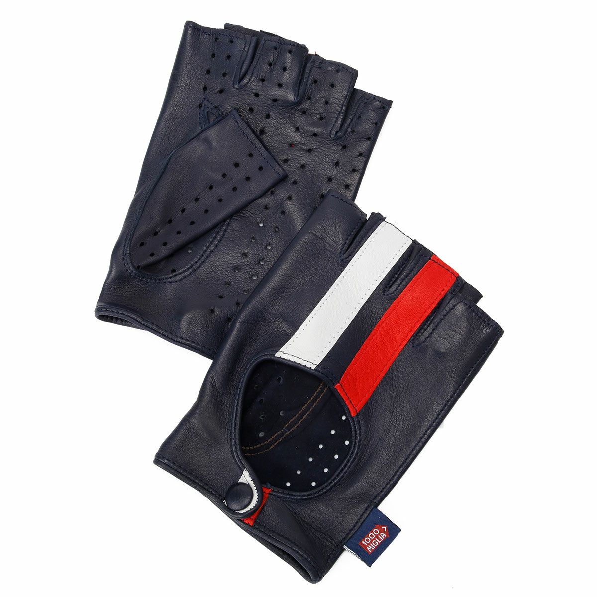 Mille Miglia｜ミッレミリア ハーフ フィンガー ドライビンググローブ｜