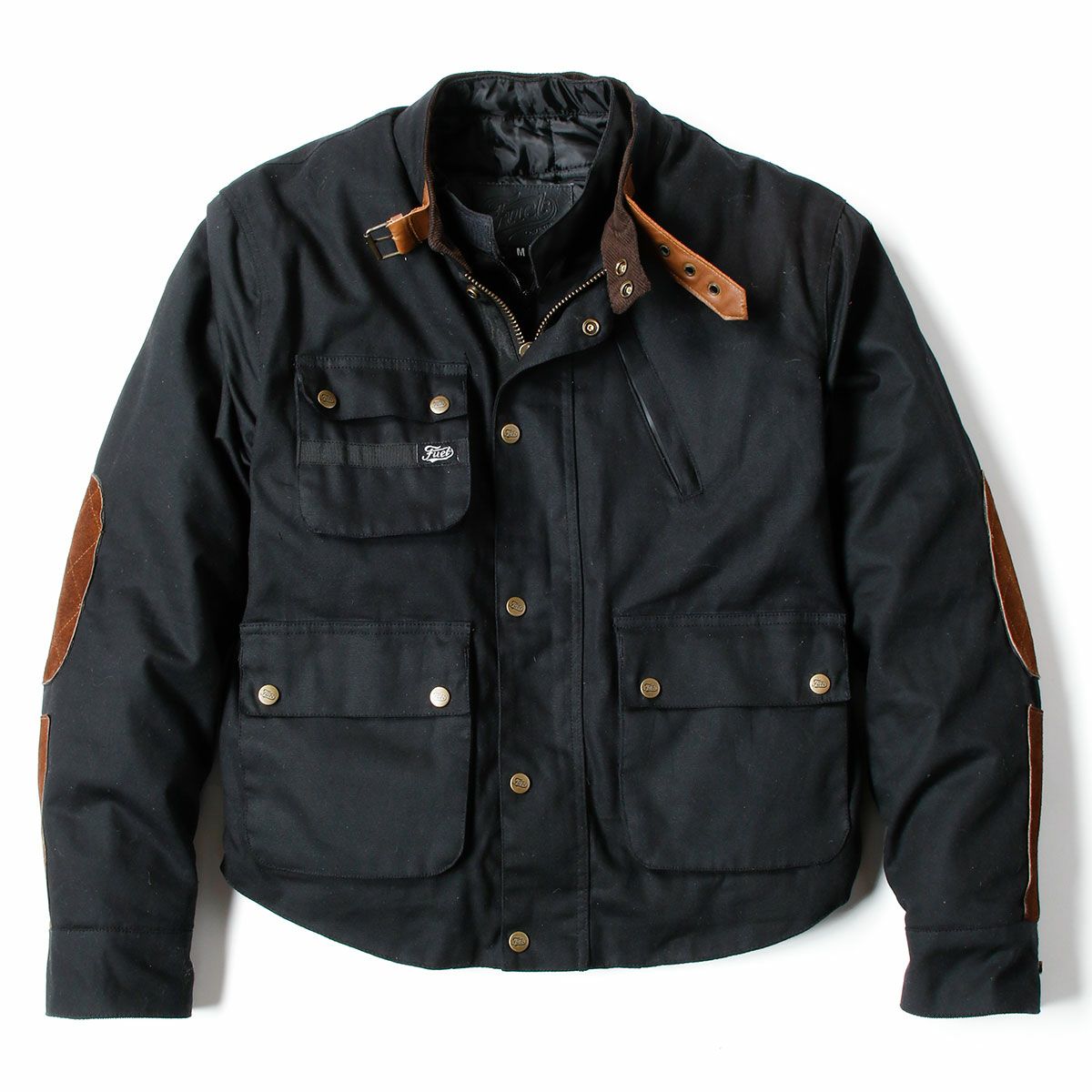 Fuel Motorcycles｜ディヴィジョン 2 ジャケット｜ファブリック｜ブラック