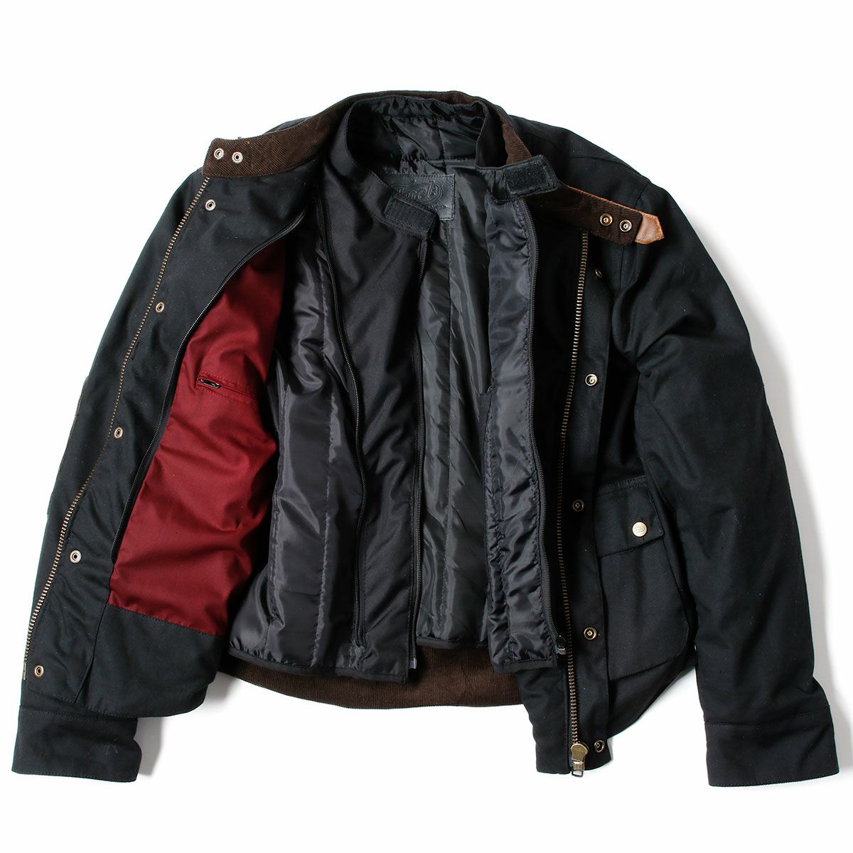 Fuel Motorcycles｜ディヴィジョン 2 ジャケット｜ファブリック｜ブラック