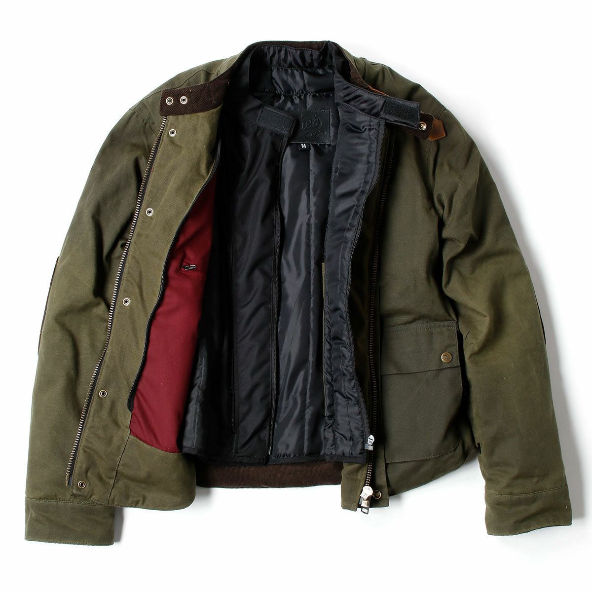 Fuel Motorcycles｜ディヴィジョン 2 ジャケット｜ファブリック｜グリーン