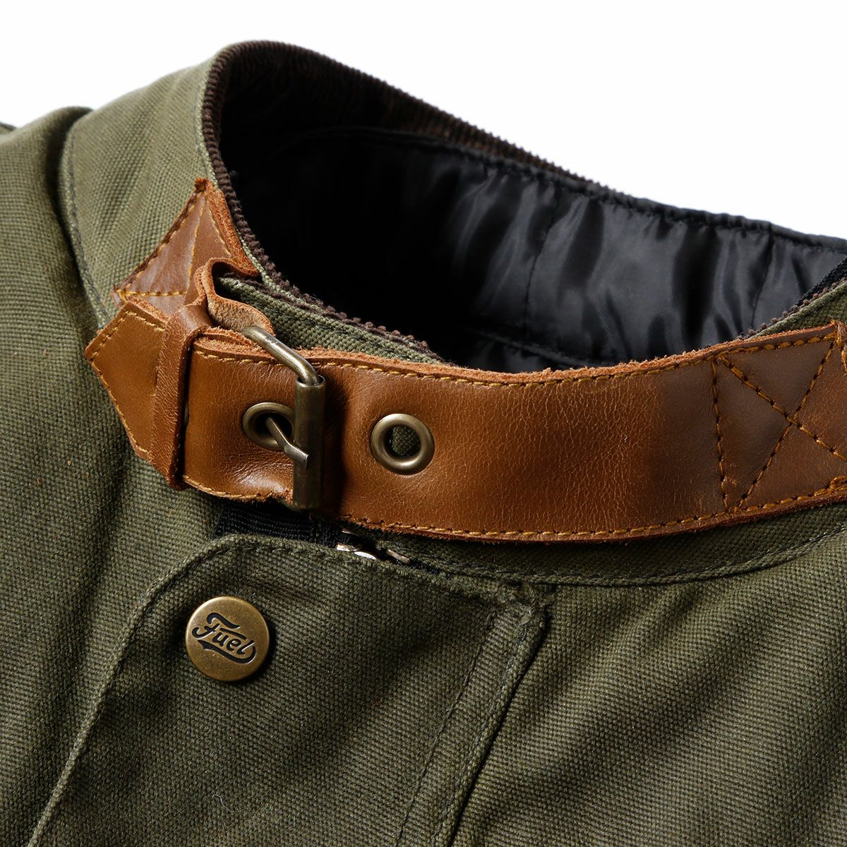 Fuel Motorcycles｜ディヴィジョン 2 ジャケット｜ファブリック｜グリーン