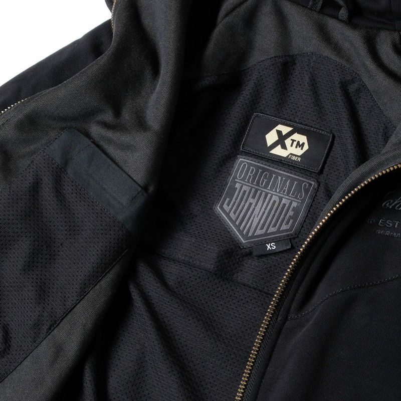 John Doe｜XTM フーディー V2｜ファブリック｜ブラック