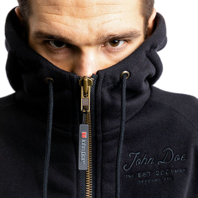 John Doe｜XTM フーディー V2｜ファブリック｜ブラック｜モデル着用