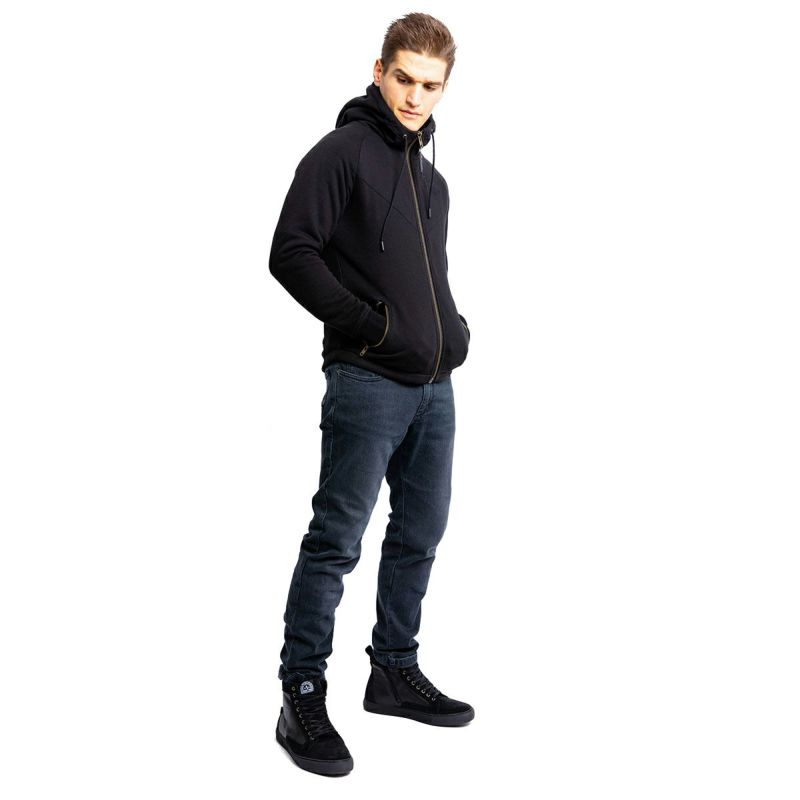 John Doe｜XTM フーディー V2｜ファブリック｜ブラック｜モデル着用