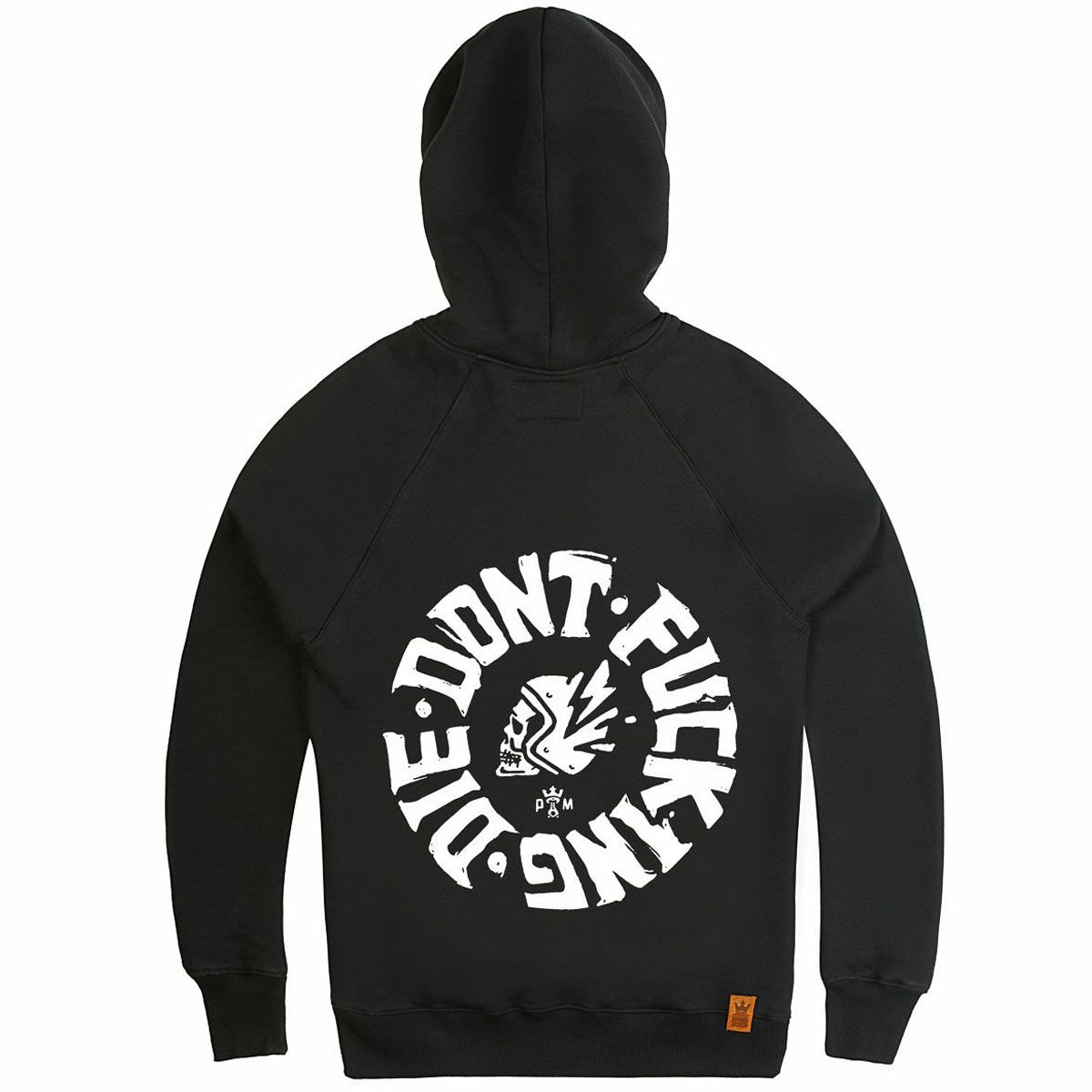 PANDO MOTO｜カイル ドント ダイ スウェットシャツ｜フーディ｜ブラック