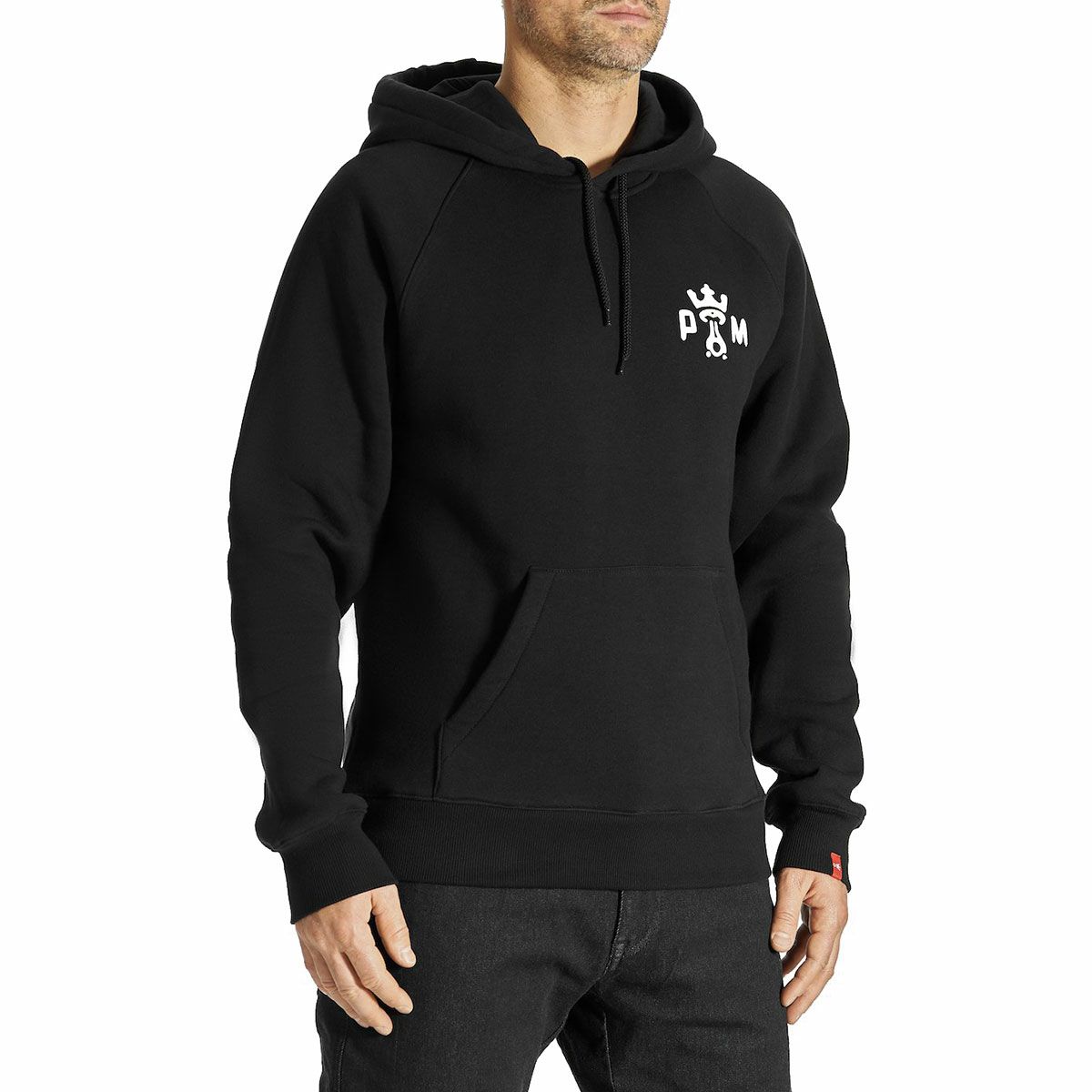 PANDO MOTO｜カイル ドント ダイ スウェットシャツ｜フーディ｜ブラック｜モデル着用