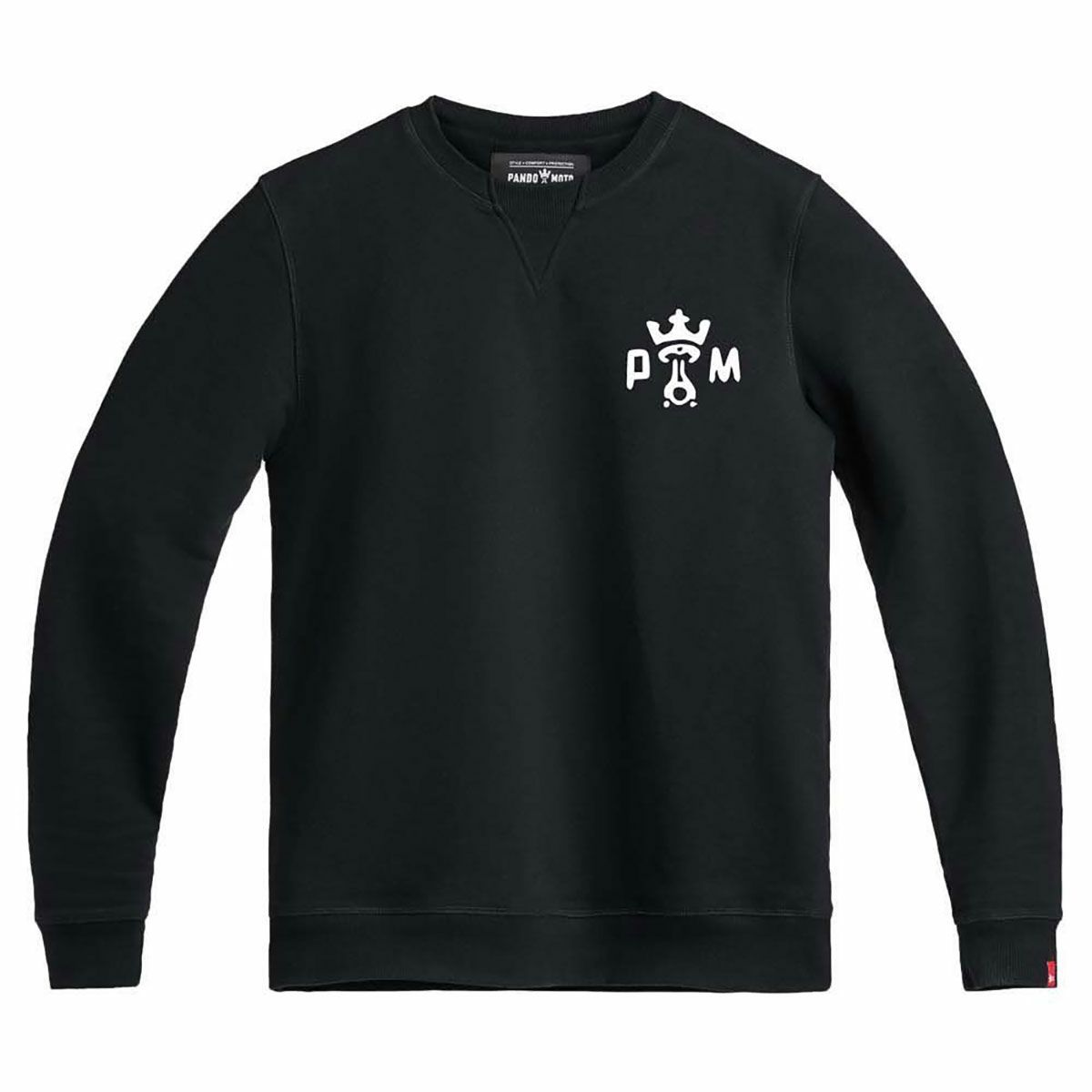 PANDO MOTO｜ジョン ドント ダイ スウェットシャツ｜ブラック