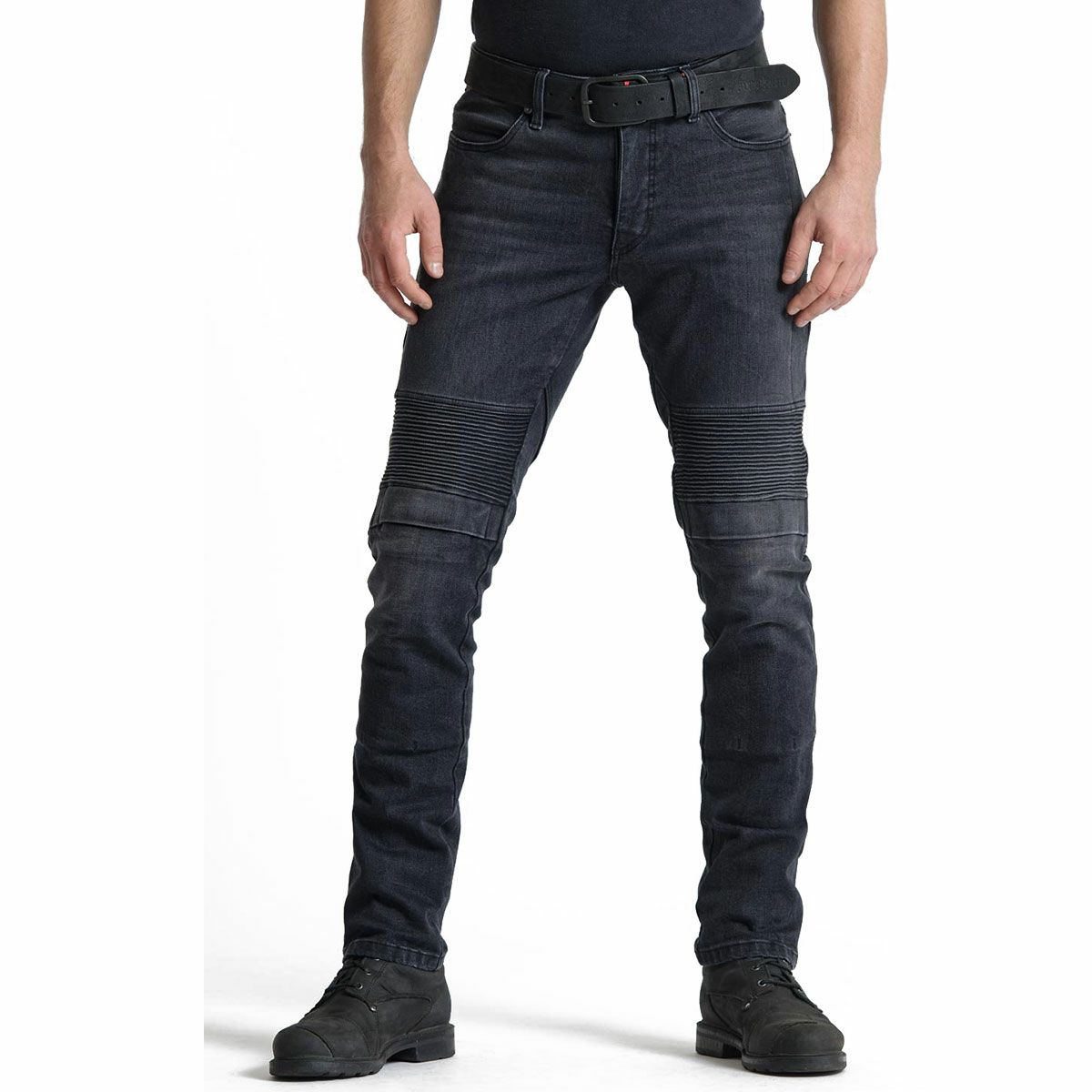 PANDO MOTO｜カール デビル 9｜デニム｜ブラック