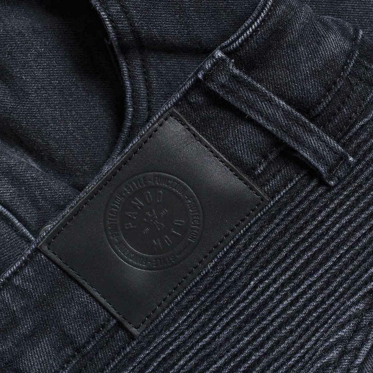 PANDO MOTO｜カール デビル 9｜デニム｜ブラック｜