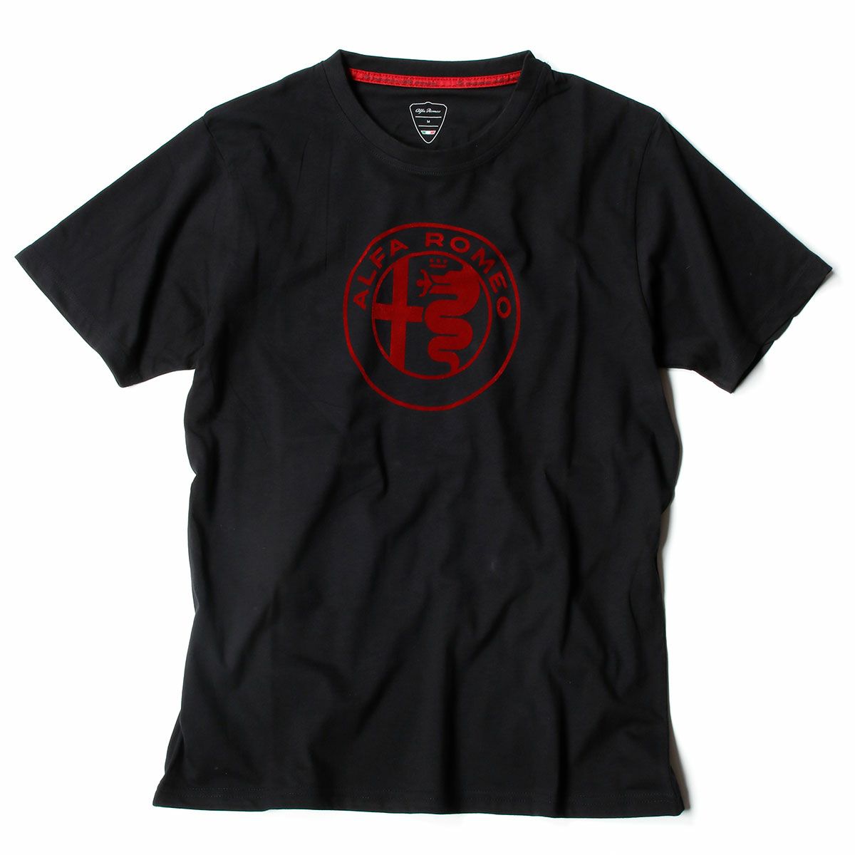 Alfaromeo｜アルファロメオ セルペンティーネ Tシャツ｜ブラック