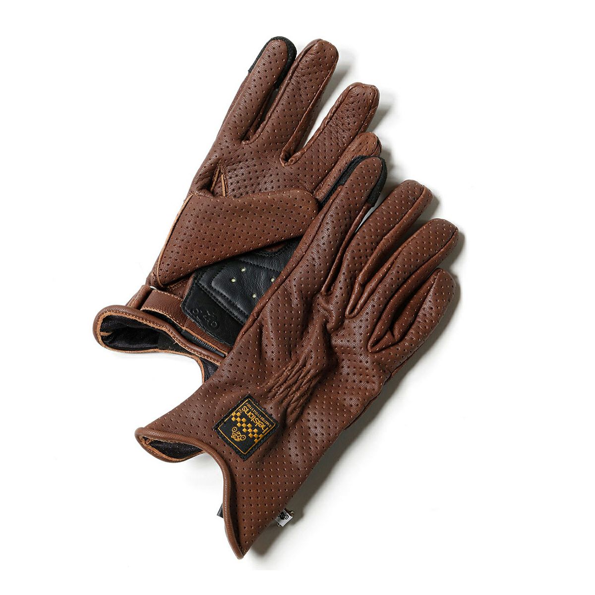 helstons｜コンドル エア グローブ｜サマー｜チョコ×ブラック