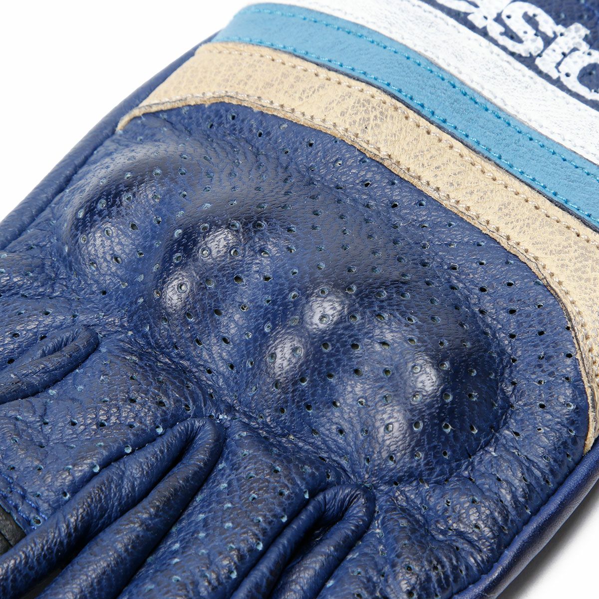 helstons｜モーラ エア グローブ｜サマー｜ブルー｜モデル着用