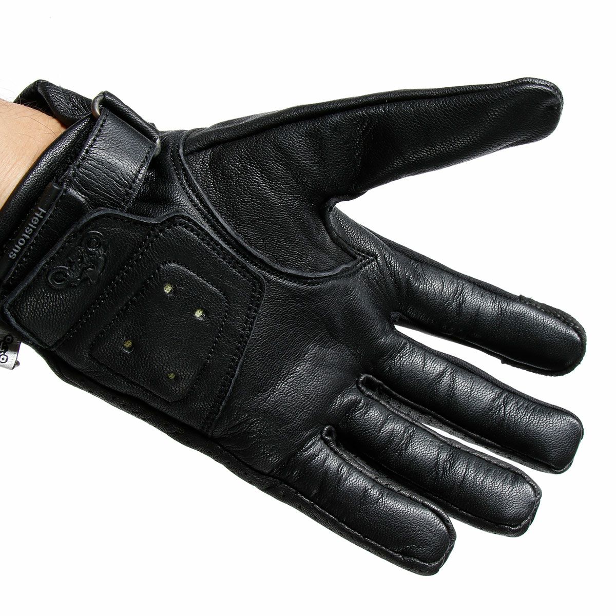 helstons｜カスタム グローブ｜3シーズン｜ブラック｜モデル着用