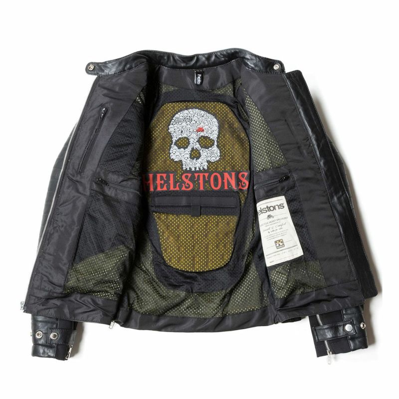 helstons｜レディース ケイト ソフト レザージャケット｜ブラック